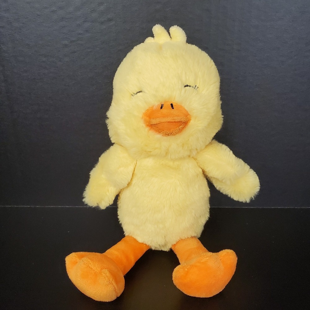 Hudson Baby Duck Plush 10" Stuffed Animal Chick Lovey Yellow Bird Nursery‎ Doll